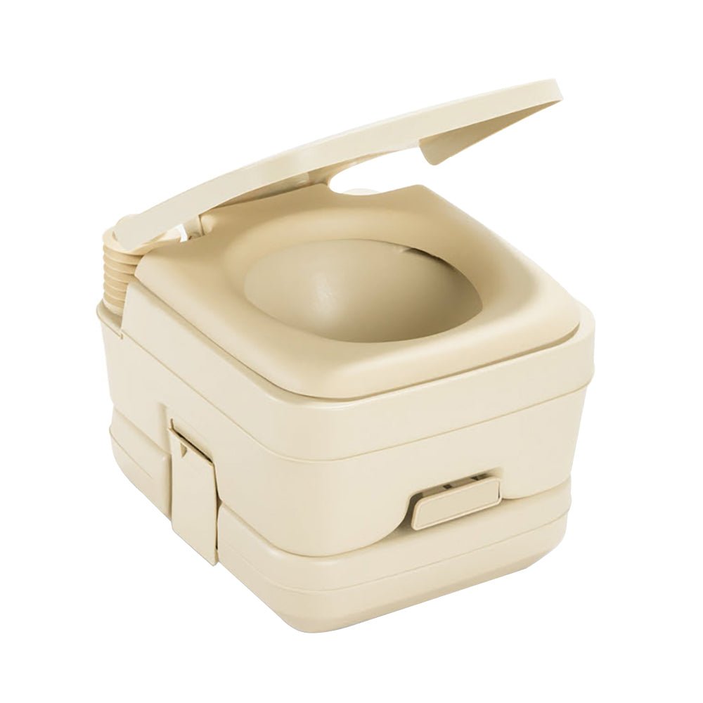 Dometic 964 MSD Portable Toilet w/Mounting Brackets - 2.5 Gallon - Parchment - Get Tight Gear
