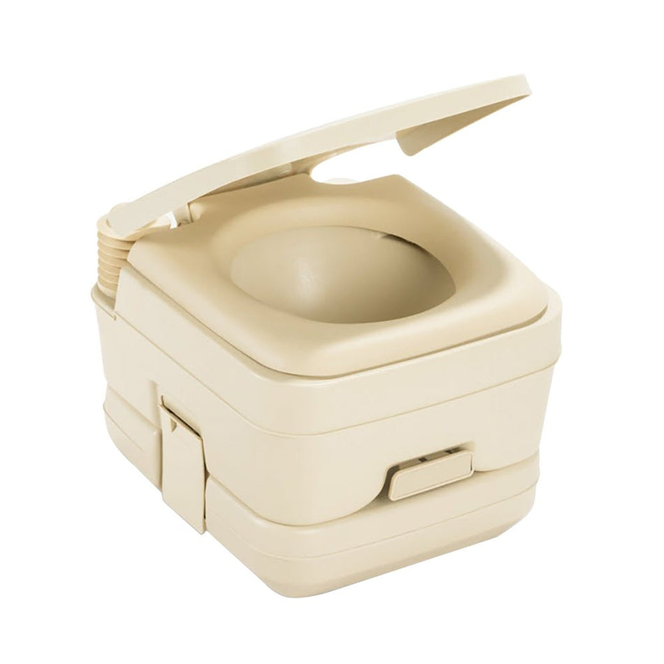 Dometic 964 MSD Portable Toilet w/Mounting Brackets - 2.5 Gallon - Parchment - Get Tight Gear