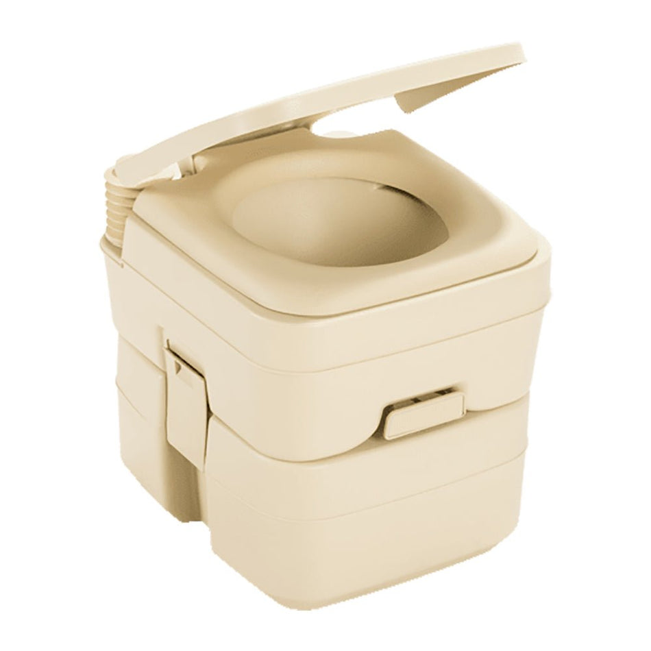 Dometic 966 Portable Toilet - 5 Gallon - Parchment - Get Tight Gear