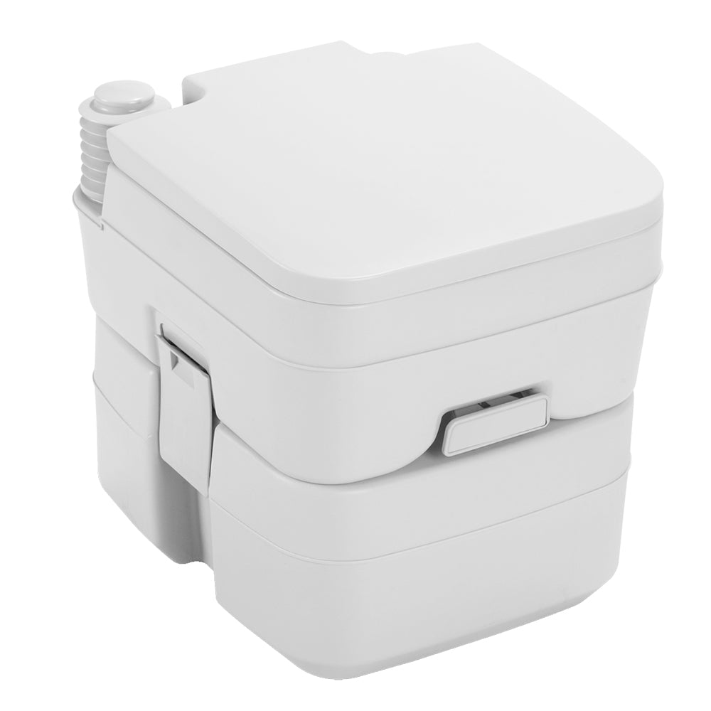 Dometic 966 Portable Toilet - 5 Gallon - Platinum - Get Tight Gear