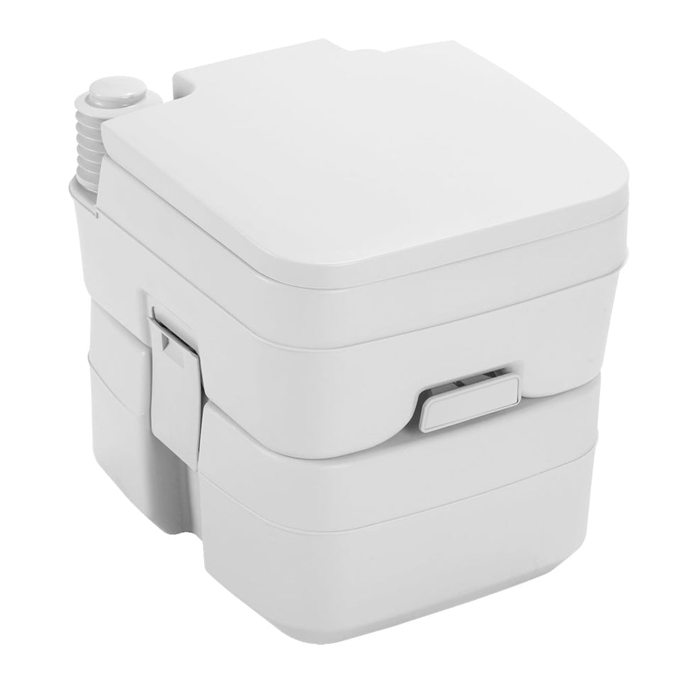 Dometic 966 Portable Toilet - 5 Gallon - Platinum - Get Tight Gear