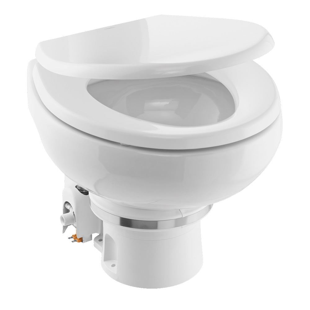 Dometic MasterFlush 7120 White Electric Macerating Toilet w/Orbit Base - Freshwater - 24V - Get Tight Gear