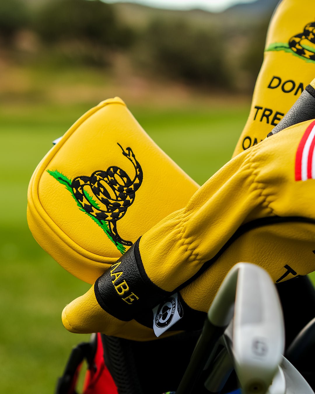 Don't Tread on Me - Mallet Putter Cover - Get Tight Gear