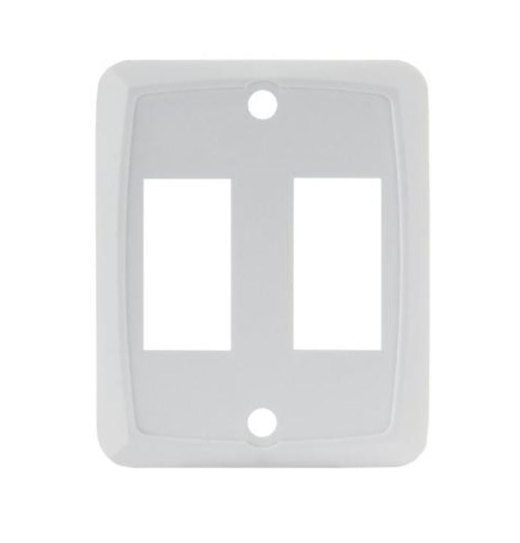 DOUBLE FACE PLATE WHT - Get Tight Gear