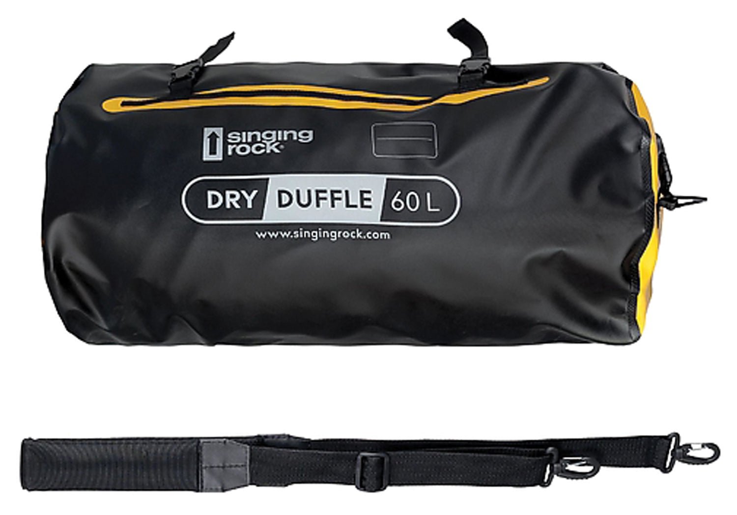 Dry Duffle 60 L Black/Yellow - Get Tight Gear