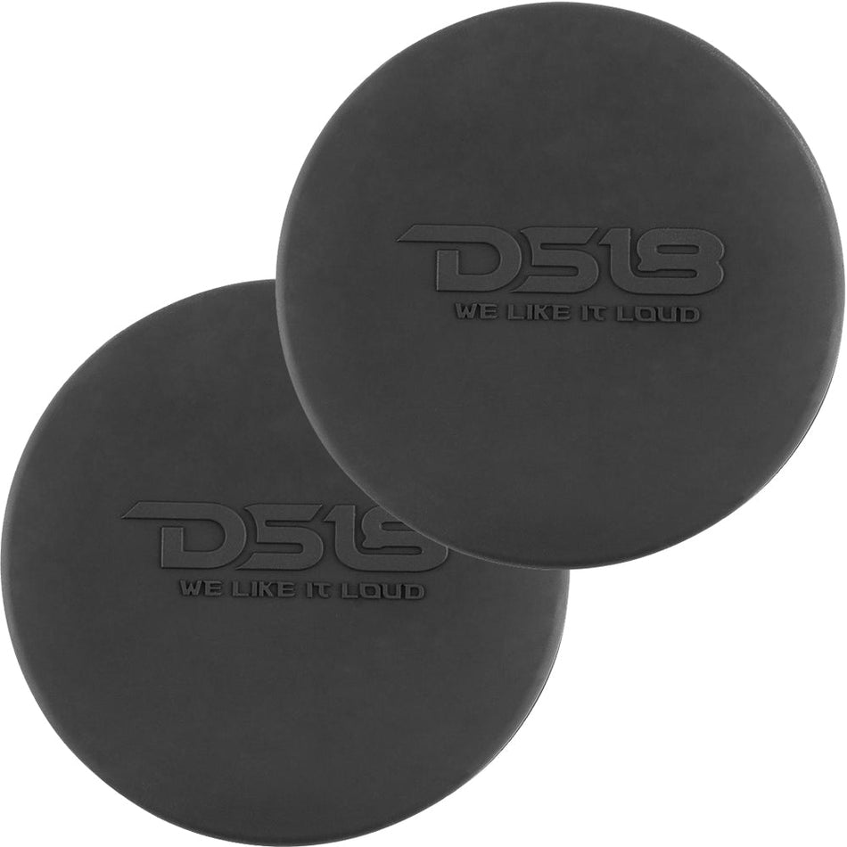 DS18 Silicone Marine Speaker Cover f/6.5" Speakers - Black - Get Tight Gear
