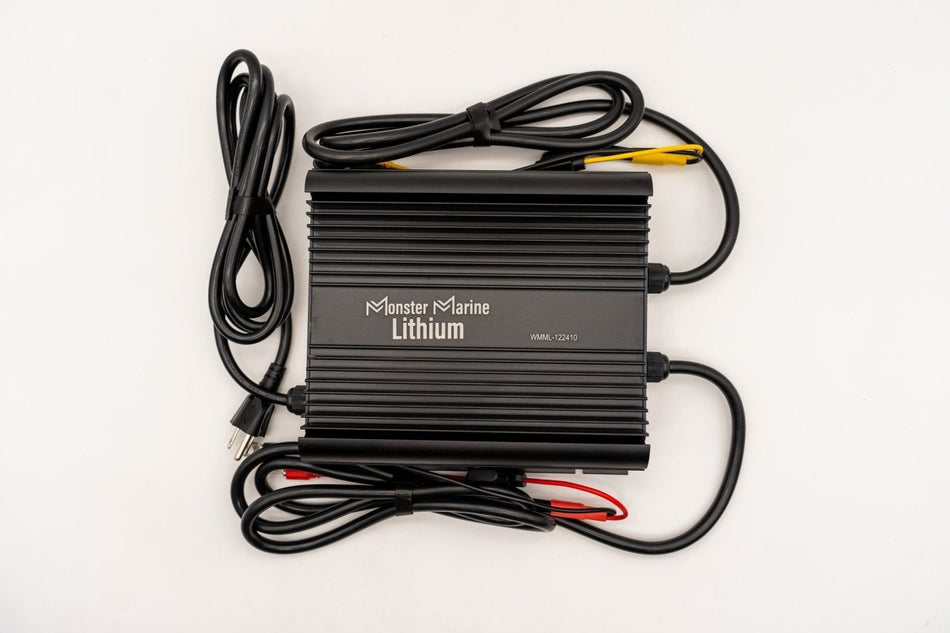 Dual 12v & 24v marine waterproof lithium charger - Get Tight Gear