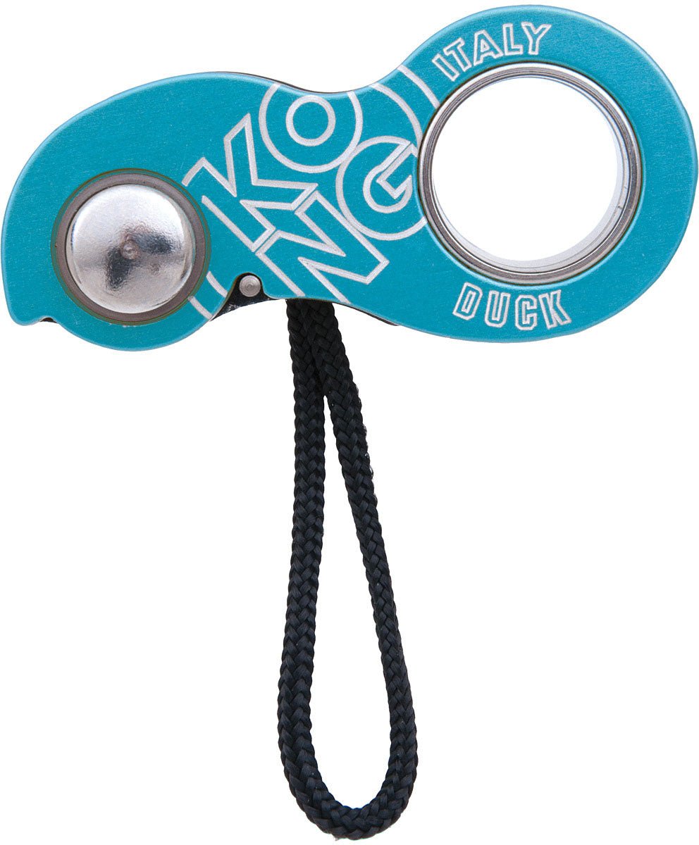 Duck Rope Clamp/Ascender Cyan - Get Tight Gear