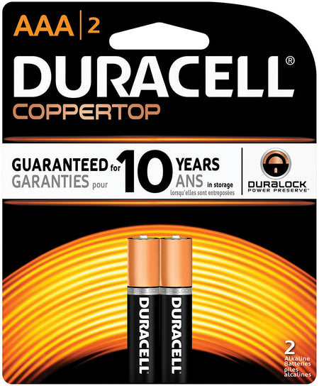 Duracell Cprt Aaa 2 Pk - Get Tight Gear