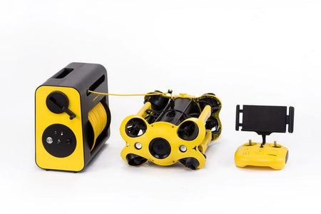 Advanced E-Reel for M2 and Gladius Mini Underwater Drones - Effortless Tether Management