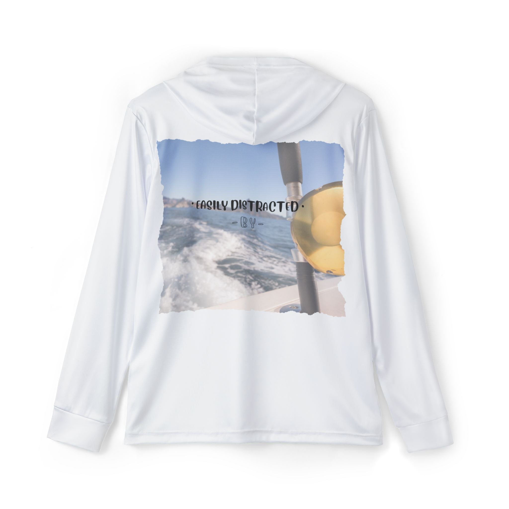 Easily Distracted By Fishing Long Sleeve Shirt - 50 Reel - Get Tight Gear