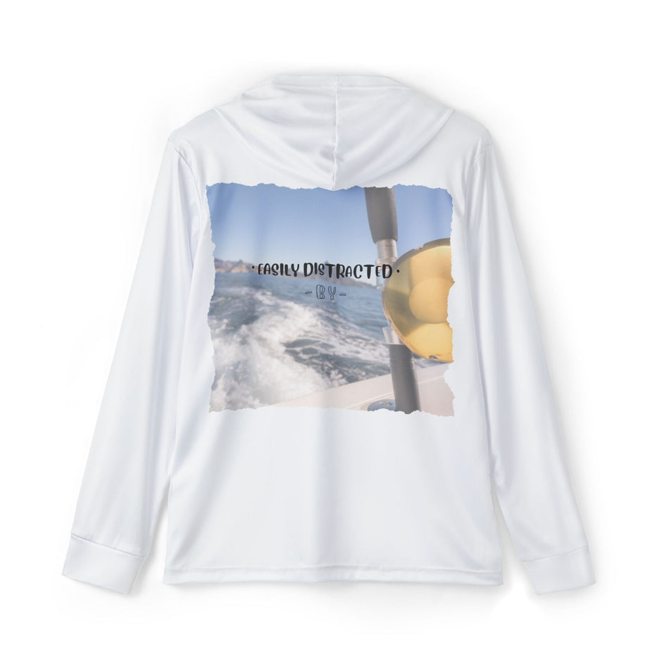 Easily Distracted By Fishing Long Sleeve Shirt - 50 Reel - Get Tight Gear