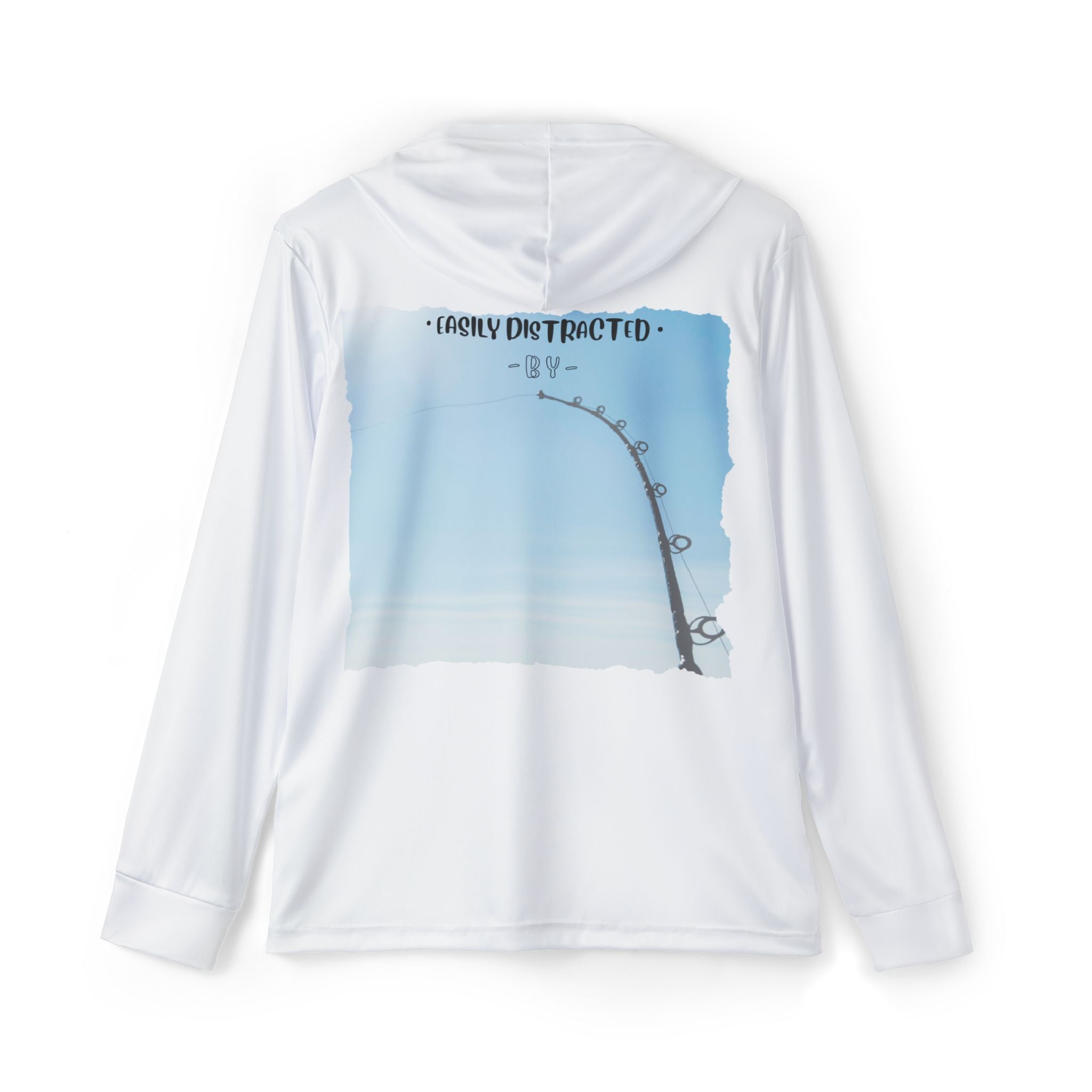 Easily Distracted By Fishing Long Sleeve Shirt - Bent Rod - Get Tight Gear