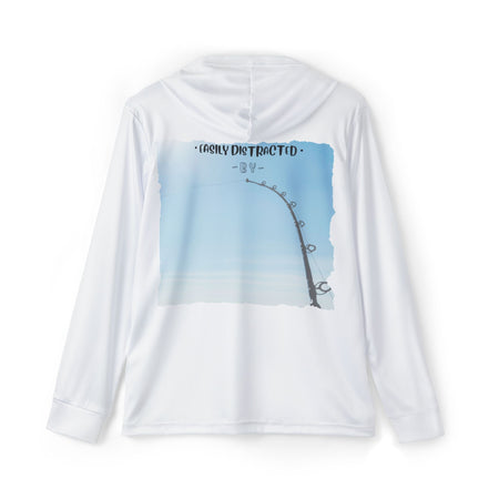 Easily Distracted By Fishing Long Sleeve Shirt - Bent Rod - Get Tight Gear