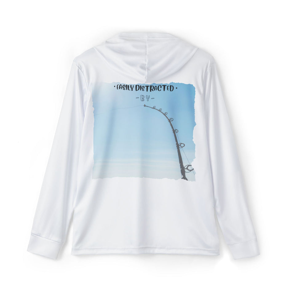 Easily Distracted By Fishing Long Sleeve Shirt - Bent Rod - Get Tight Gear