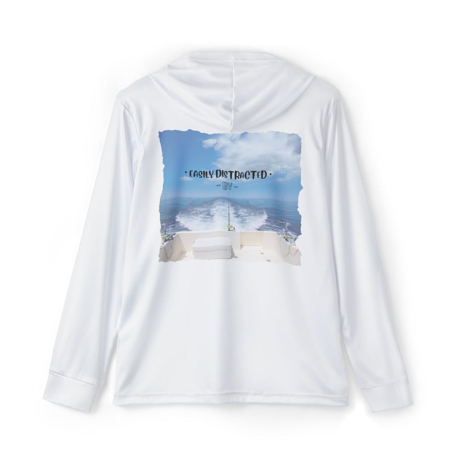 Easily Distracted By Fishing Long Sleeve Shirt - Boat - Get Tight Gear