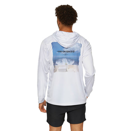 Easily Distracted By Fishing Long Sleeve Shirt - Boat - Get Tight Gear