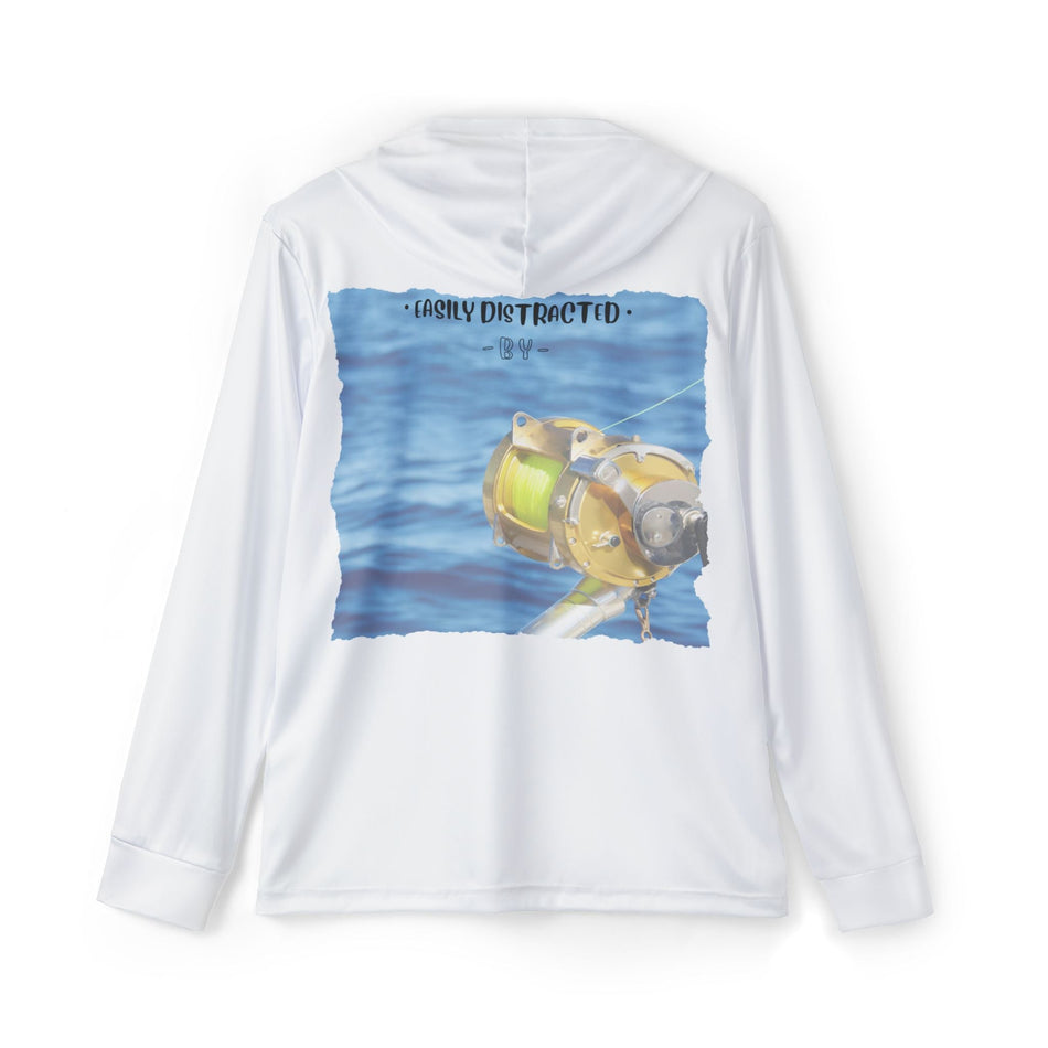 Easily Distracted By Fishing Long Sleeve Shirt - Fishing Line - Get Tight Gear
