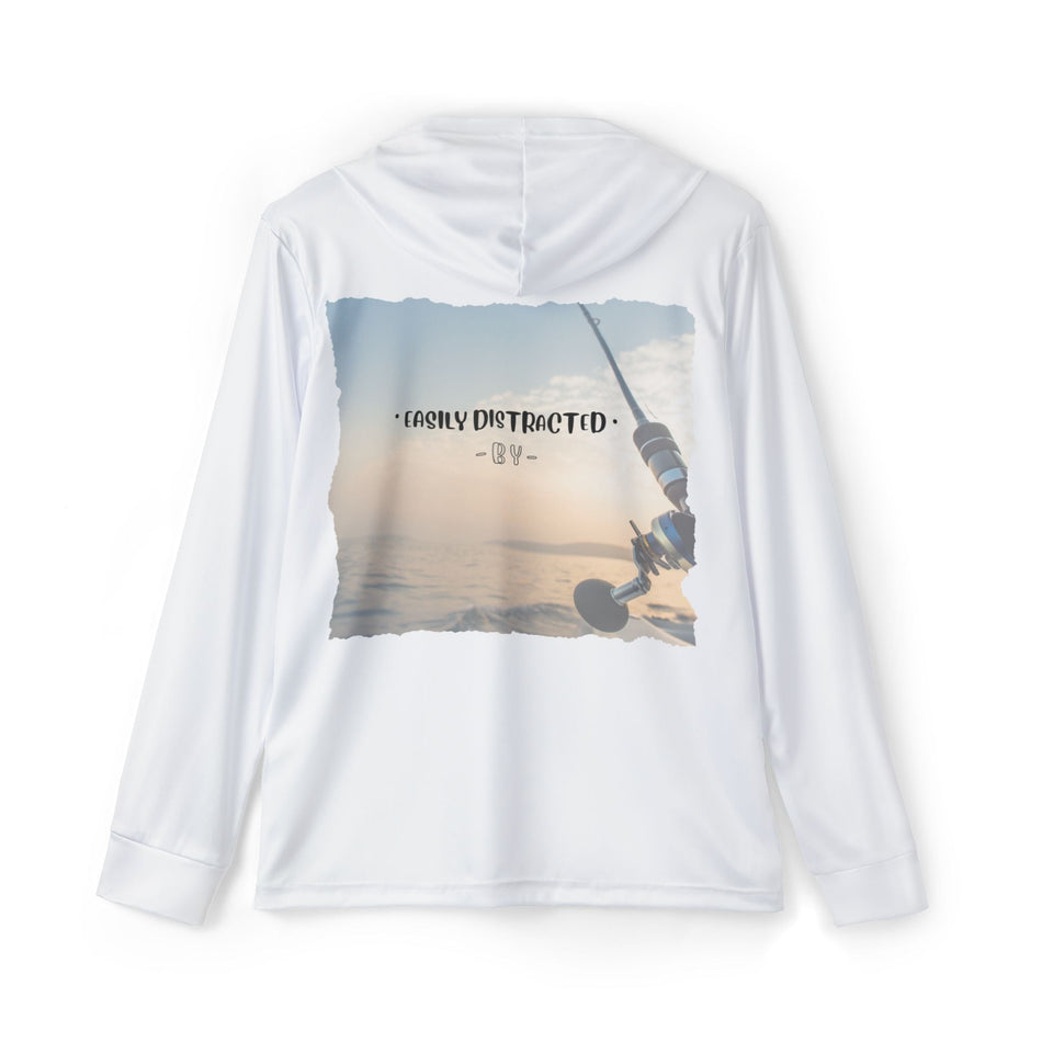 Easily Distracted By Fishing Long Sleeve Shirt - Jigging - Get Tight Gear