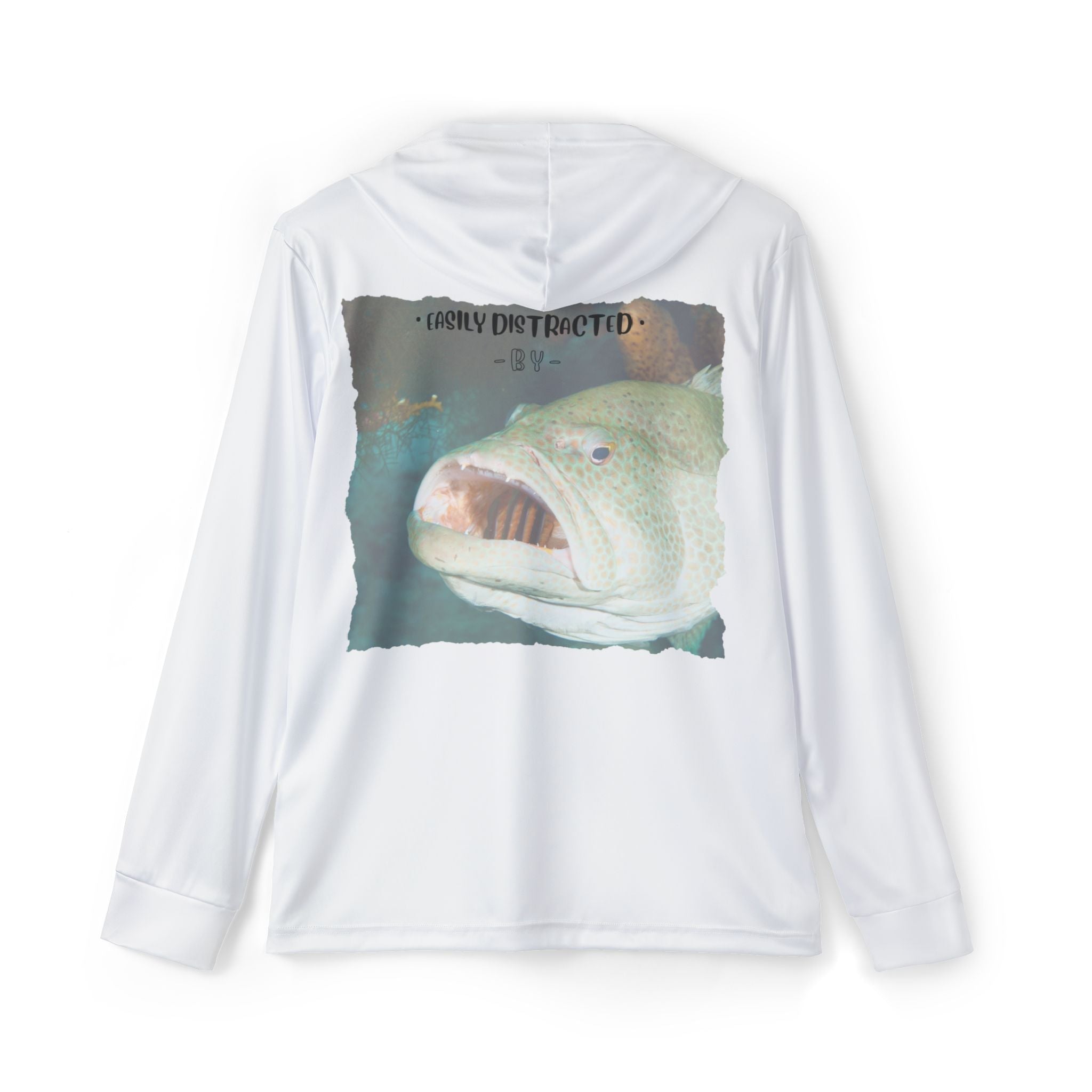 Easily Distracted By Fishing Long Sleeve Shirt - Reef - Get Tight Gear