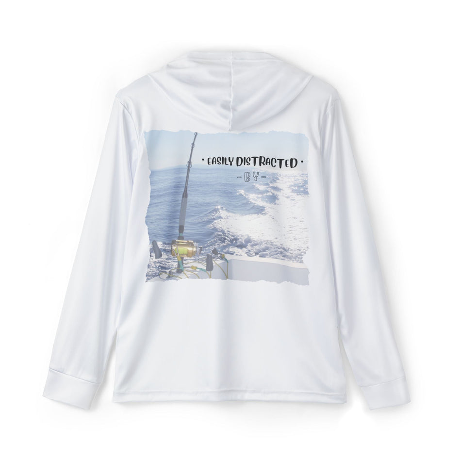 Easily Distracted By Fishing Long Sleeve Shirt - Single Troll - Get Tight Gear