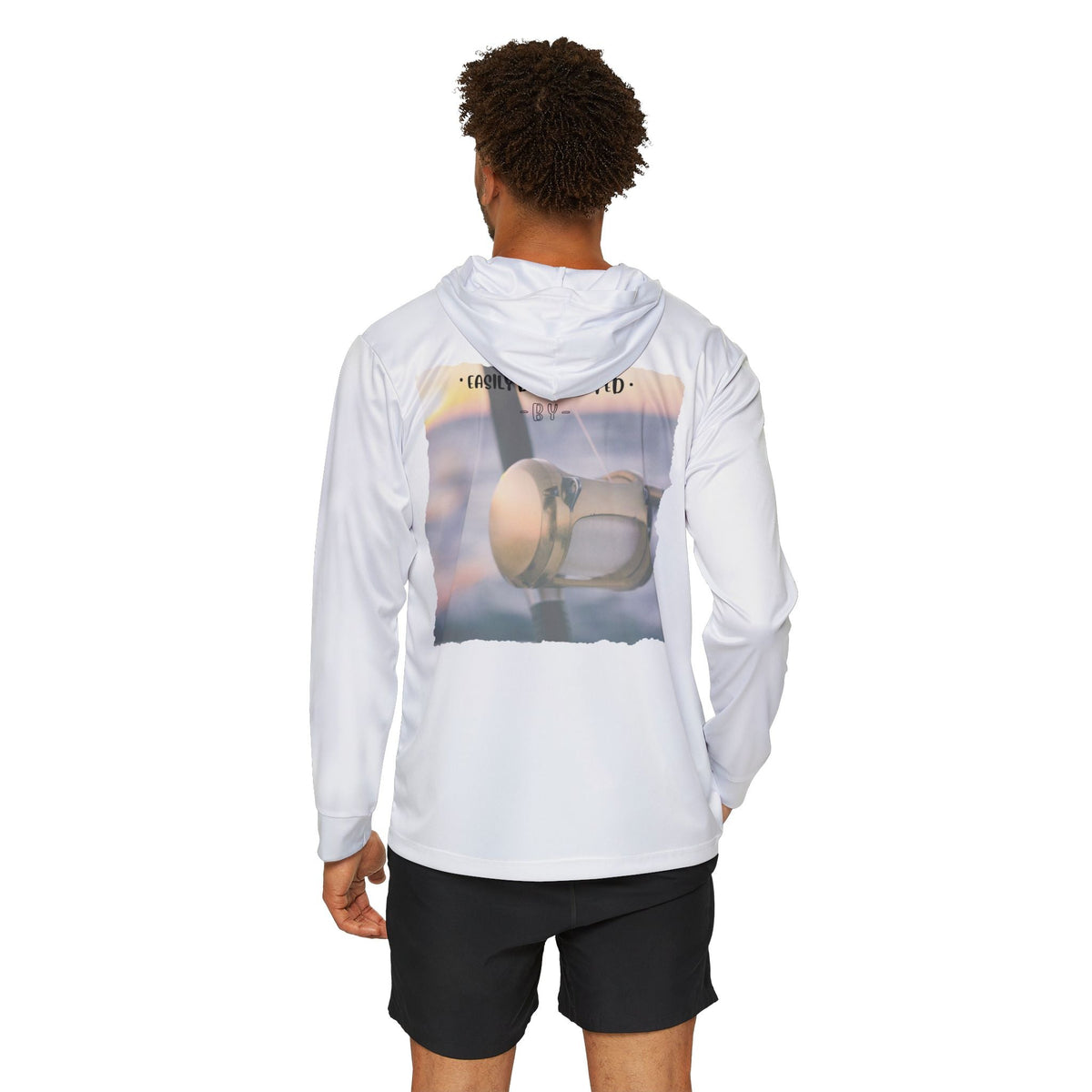 Easily Distracted By Fishing Long Sleeve Shirt - Sunset - Get Tight Gear