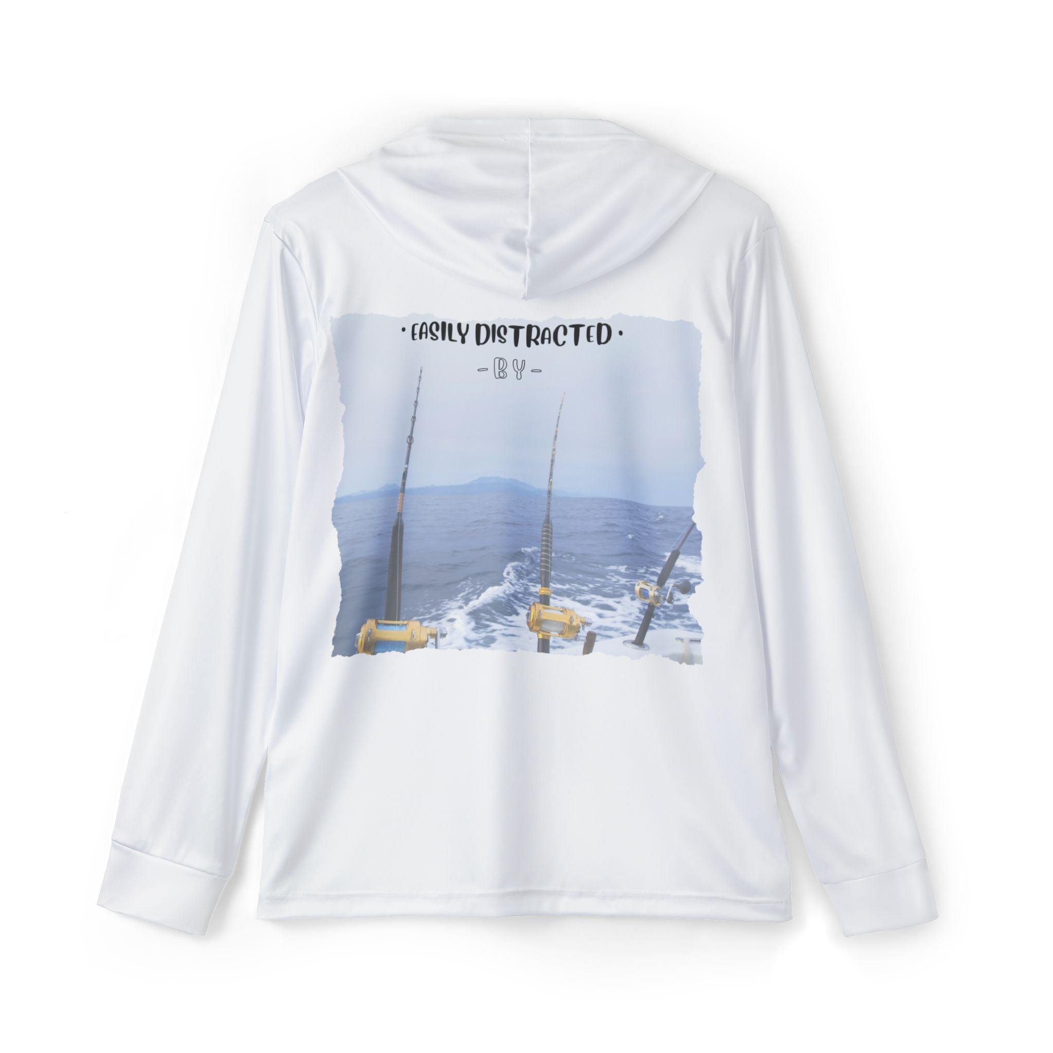 Easily Distracted By Fishing Long Sleeve Shirt - Triple Troll - Get Tight Gear