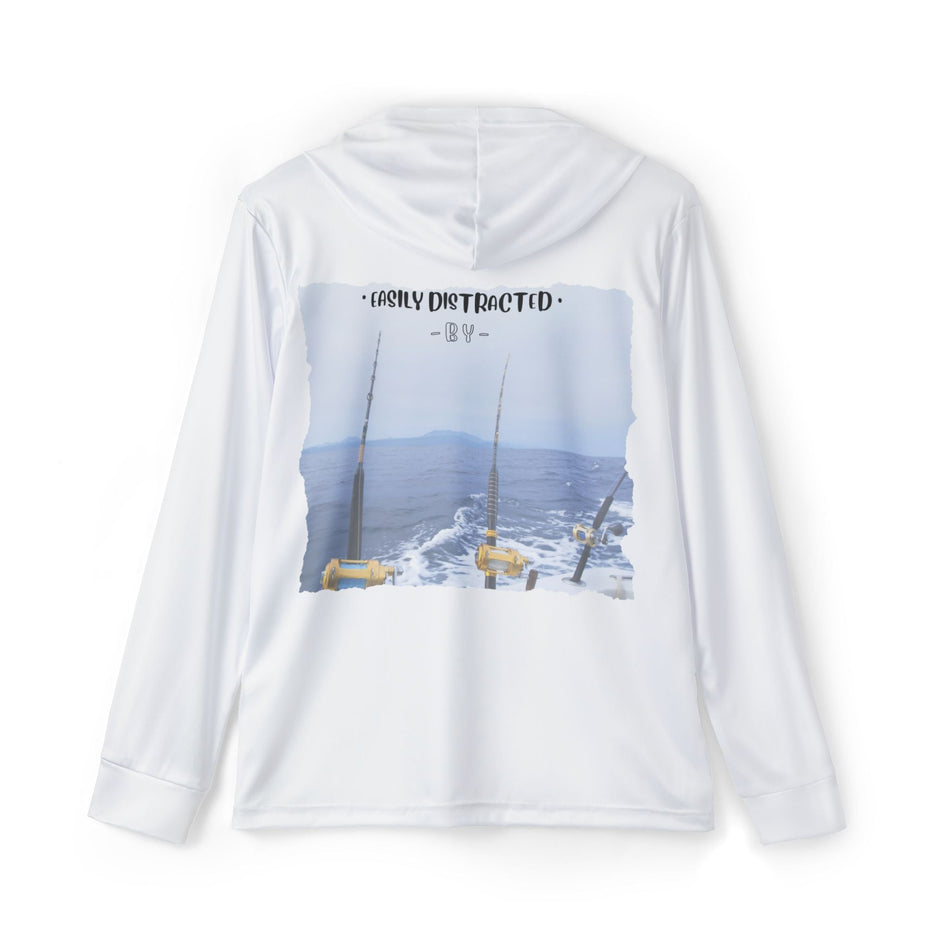 Easily Distracted By Fishing Long Sleeve Shirt - Triple Troll - Get Tight Gear