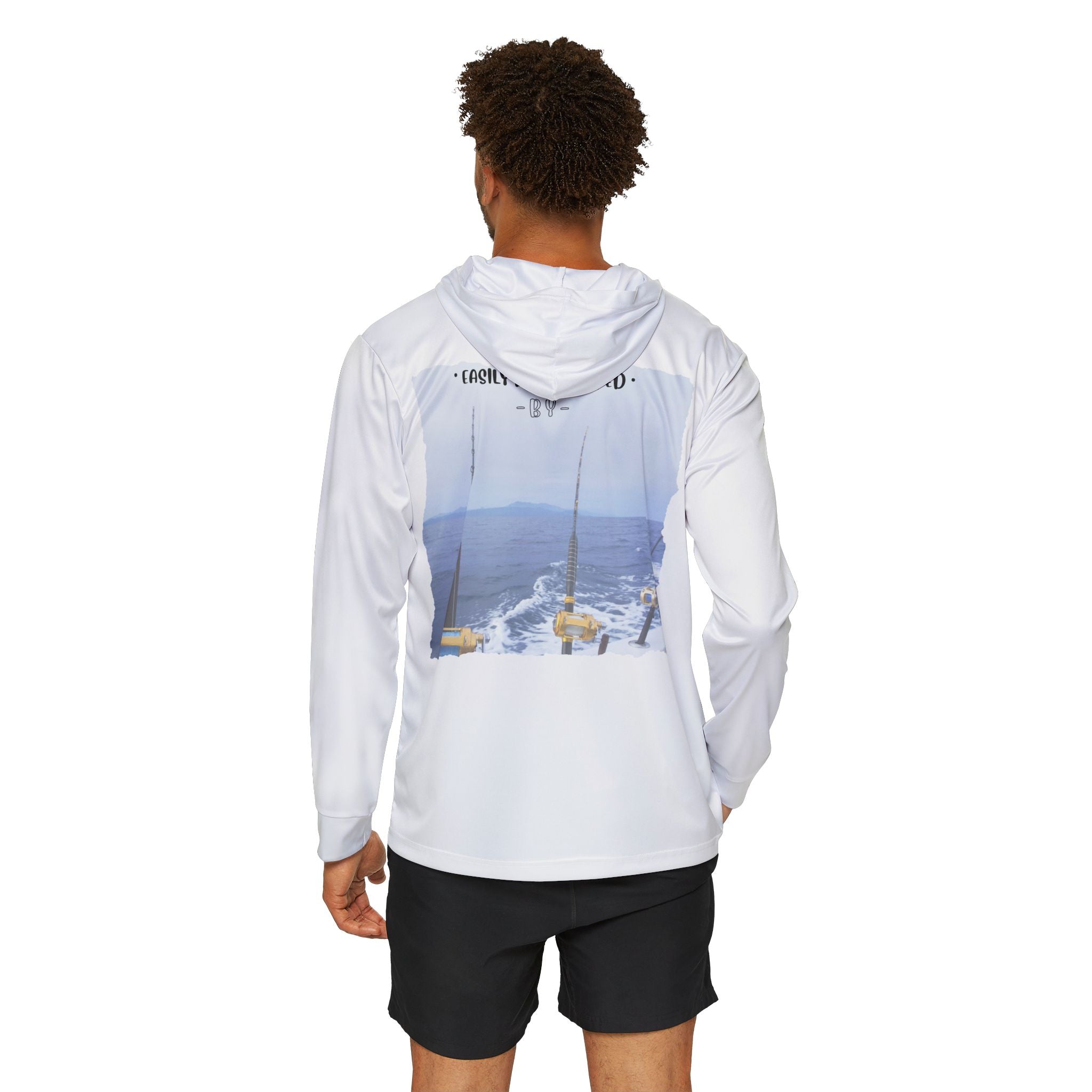 Easily Distracted By Fishing Long Sleeve Shirt - Triple Troll - Get Tight Gear