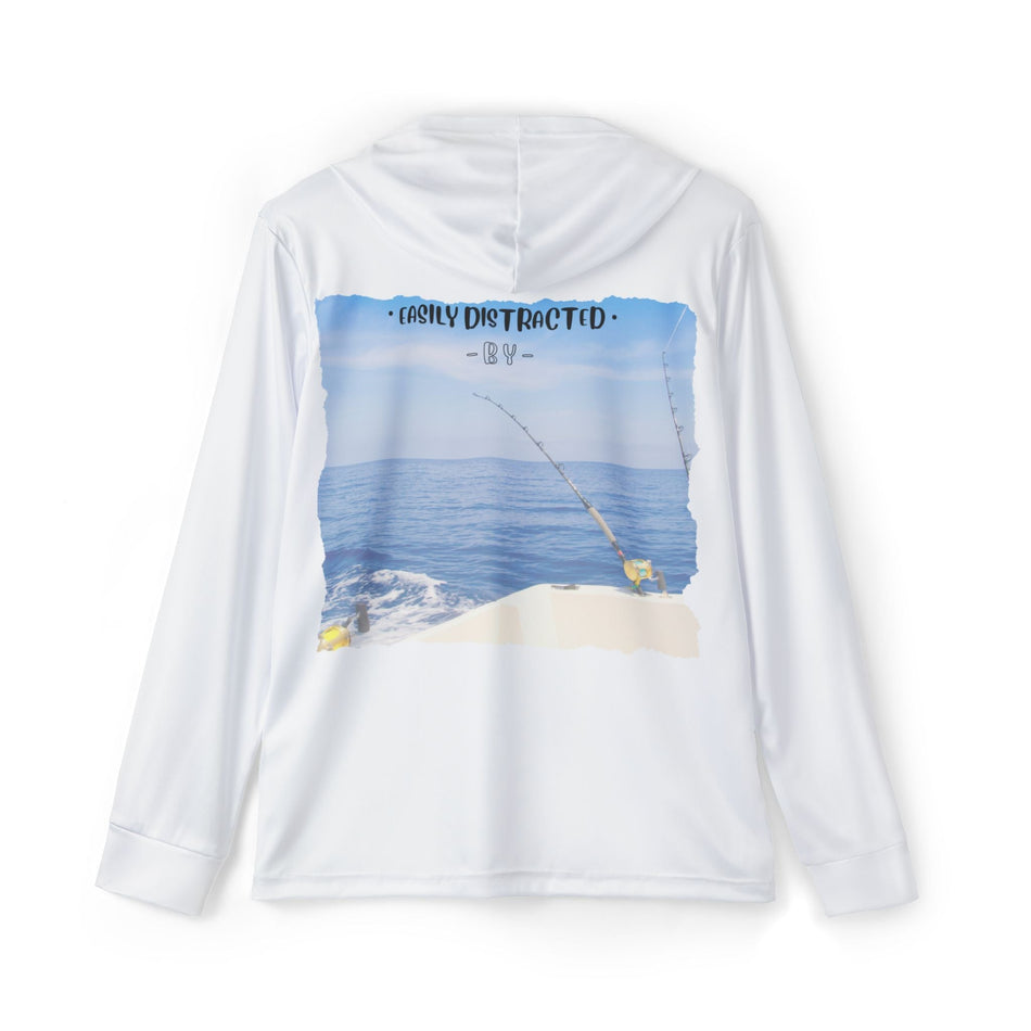 Easily Distracted By Fishing Long Sleeve Shirt - Trolling - Get Tight Gear
