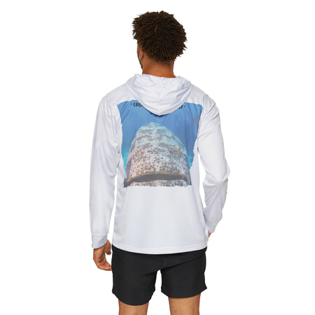 Easily Distracted By Grouper Face Long Sleeve Shirt - 50 Reel - Get Tight Gear