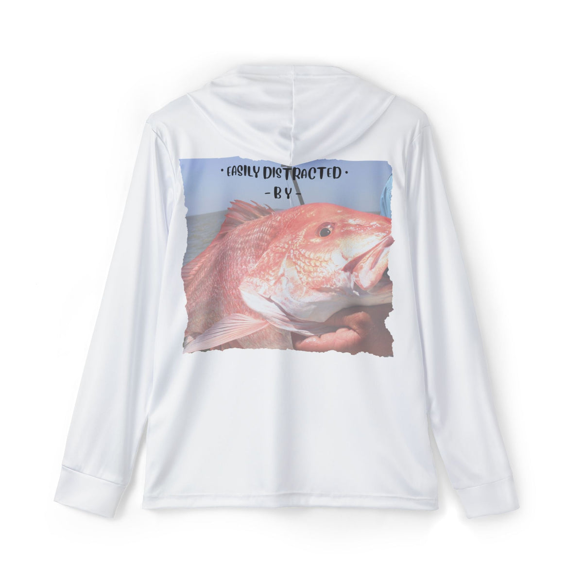 Easily Distracted By Snapper Long Sleeve Shirt - Get Tight Gear