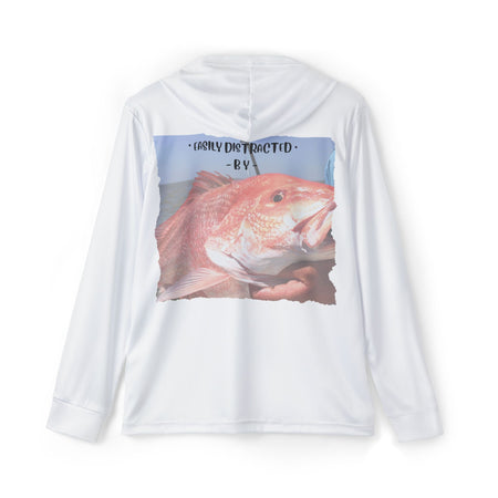 Easily Distracted By Snapper Long Sleeve Shirt - Get Tight Gear
