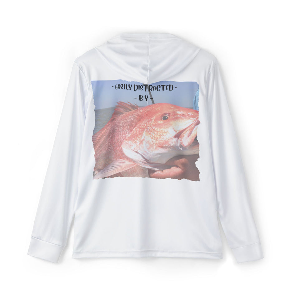 Easily Distracted By Snapper Long Sleeve Shirt - Get Tight Gear