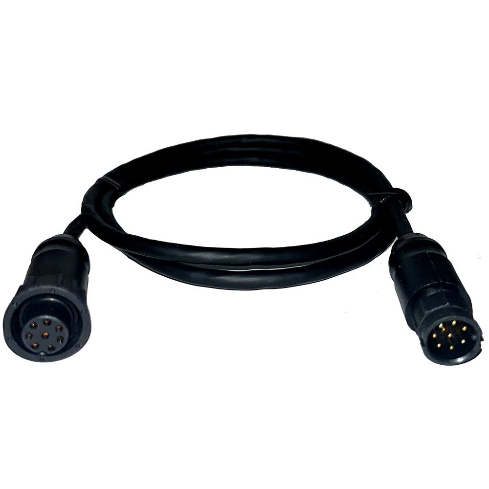 Echonautics 1M Adapter Cable w/Female 8 - Pin Garmin Connector f/Echonautics 300W, 600W & 1kW Transducers - Get Tight Gear