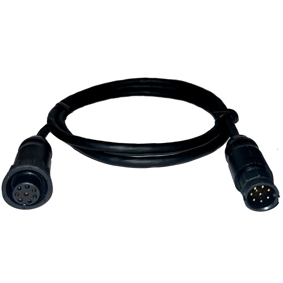Echonautics 1M Adapter Cable w/Female 8 - Pin Garmin Connector f/Echonautics 300W, 600W & 1kW Transducers - Get Tight Gear