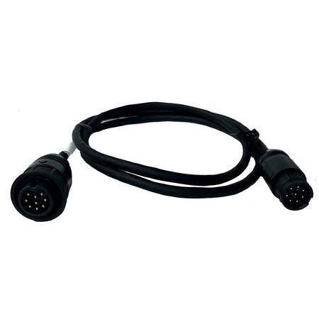 Echonautics 1M Adapter Cable w/Male 9 - Pin Navico Connector f/Echonautics 300W, 600W & 1kW Transducers - Get Tight Gear