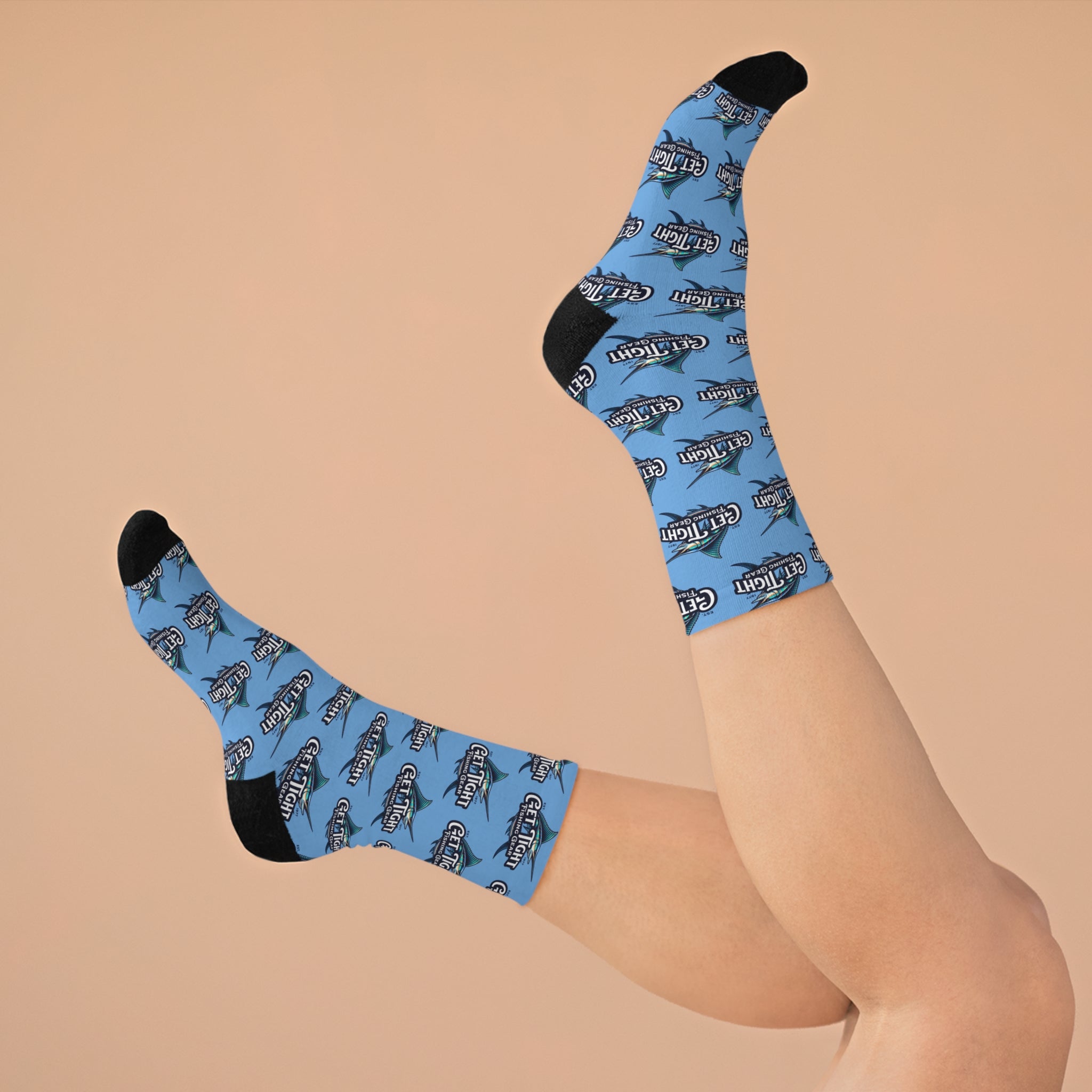 Eco - Friendly Get Tight Socks - Comfortable Recycled Poly Socks for Everyday Wear - Get Tight Gear