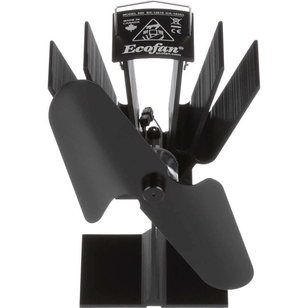 Ecofan by Caframo Original Heat Powered Stove Fan - Black Blade - Get Tight Gear