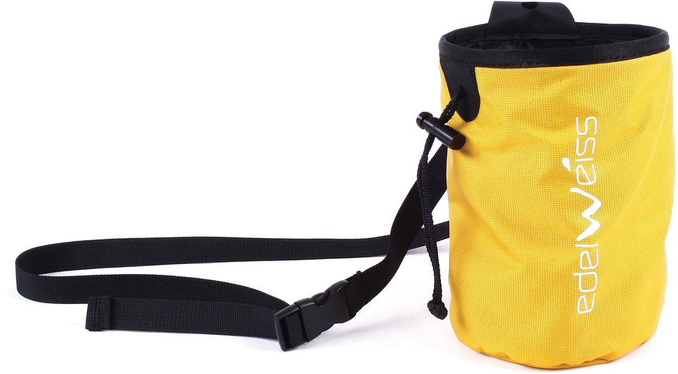 Edelweiss Chalk Bag Yellow - Get Tight Gear