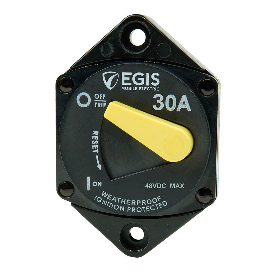 Egis 30A Panel Mount 87 Series Circuit Breaker - Get Tight Gear
