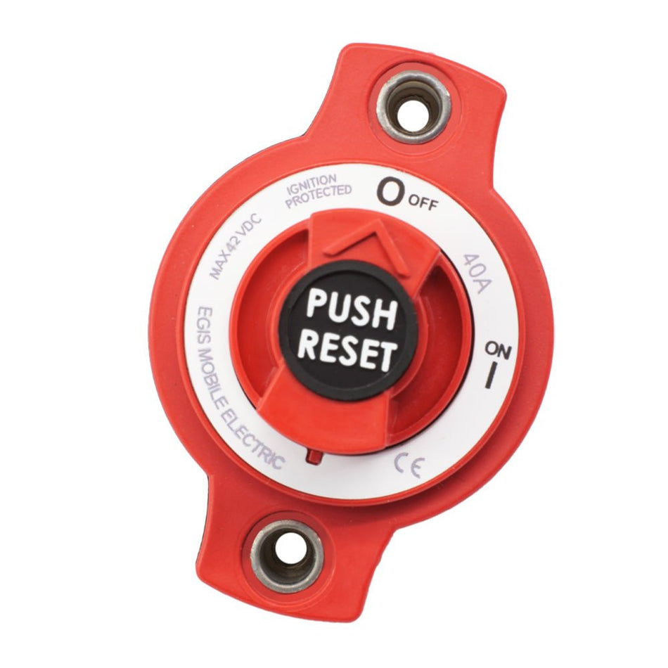 Egis 40A Panel Mount Mini Circuit Breaker - Get Tight Gear