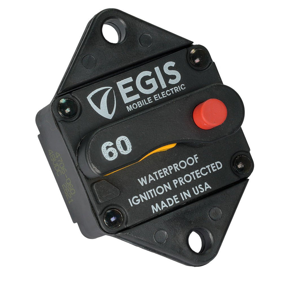 Egis 60A Panel Mount Circuit Breaker - 285 Series - Get Tight Gear