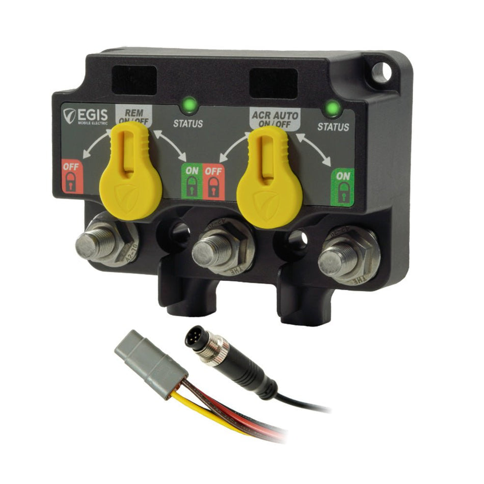 Egis Dual XD - NMEA 2000 - Relay/Relay w/Knobs - 8 Position DT - Get Tight Gear