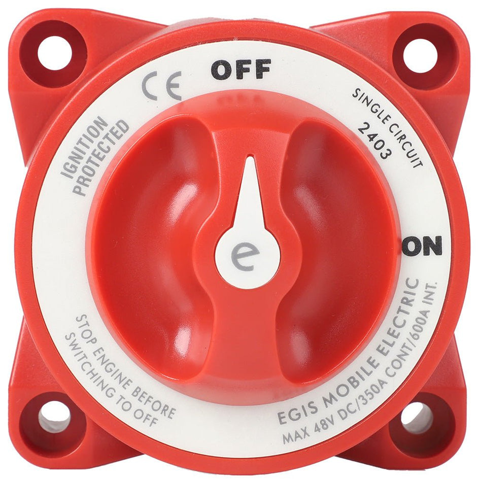 Egis E - Series 350A Battery Switch Off/On - Get Tight Gear