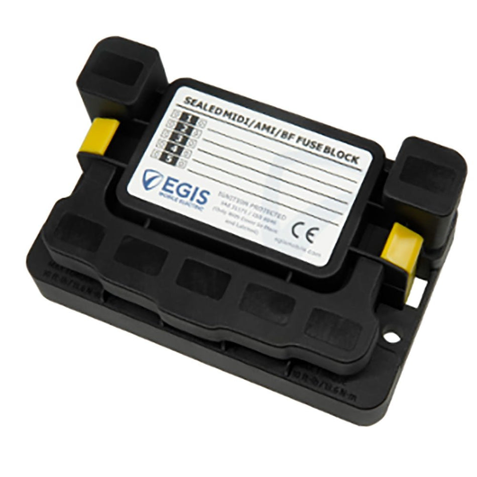 Egis MIDI 5x Fuse Block w/Sealed Cover - Get Tight Gear