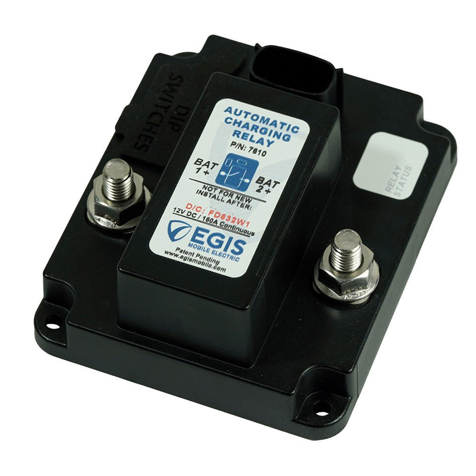Egis Programmable Automatic Charging Relay (ACR) 160A, 12V - Get Tight Gear