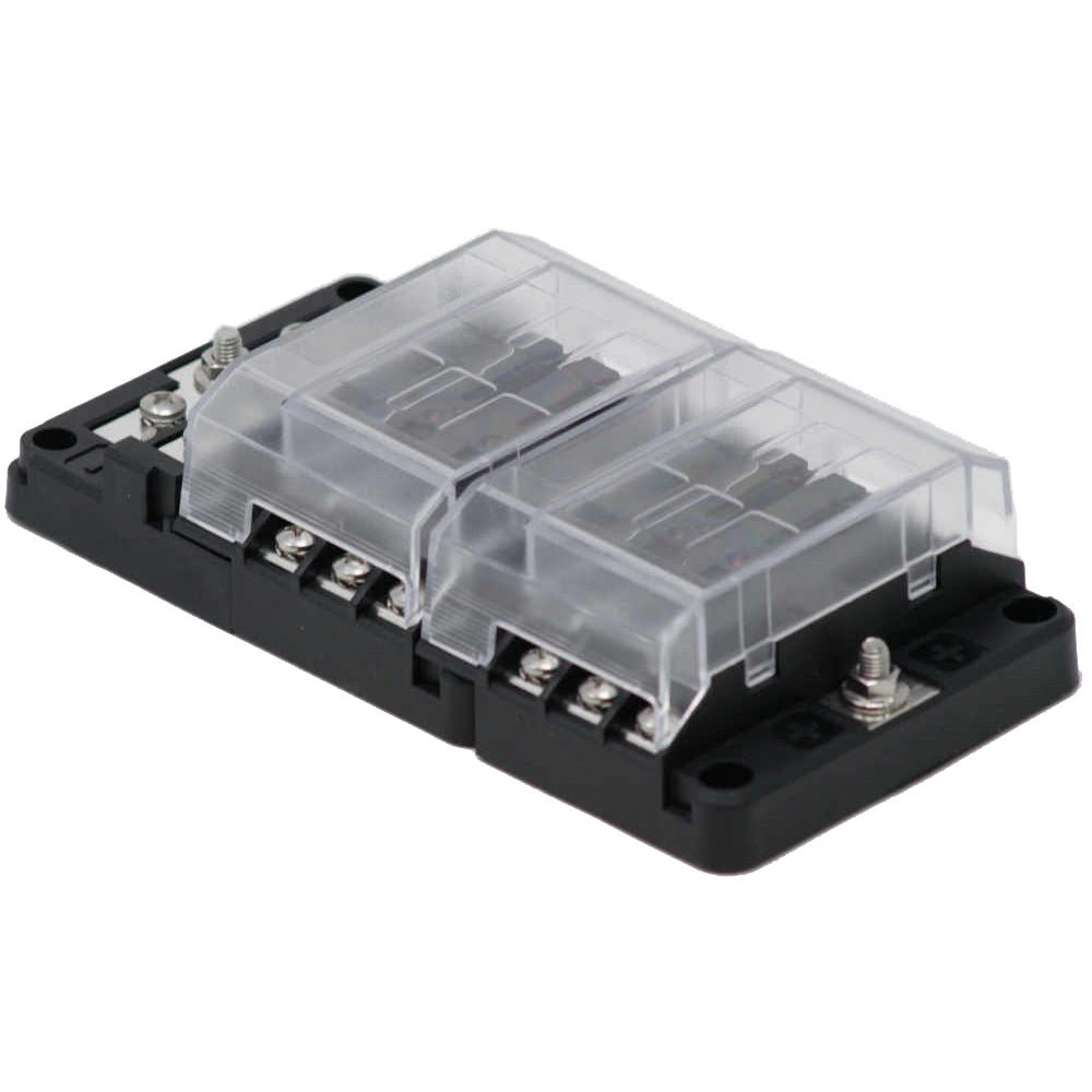 Egis RT Fuse Block 12 Position w/Ground & LED Indication - Get Tight Gear