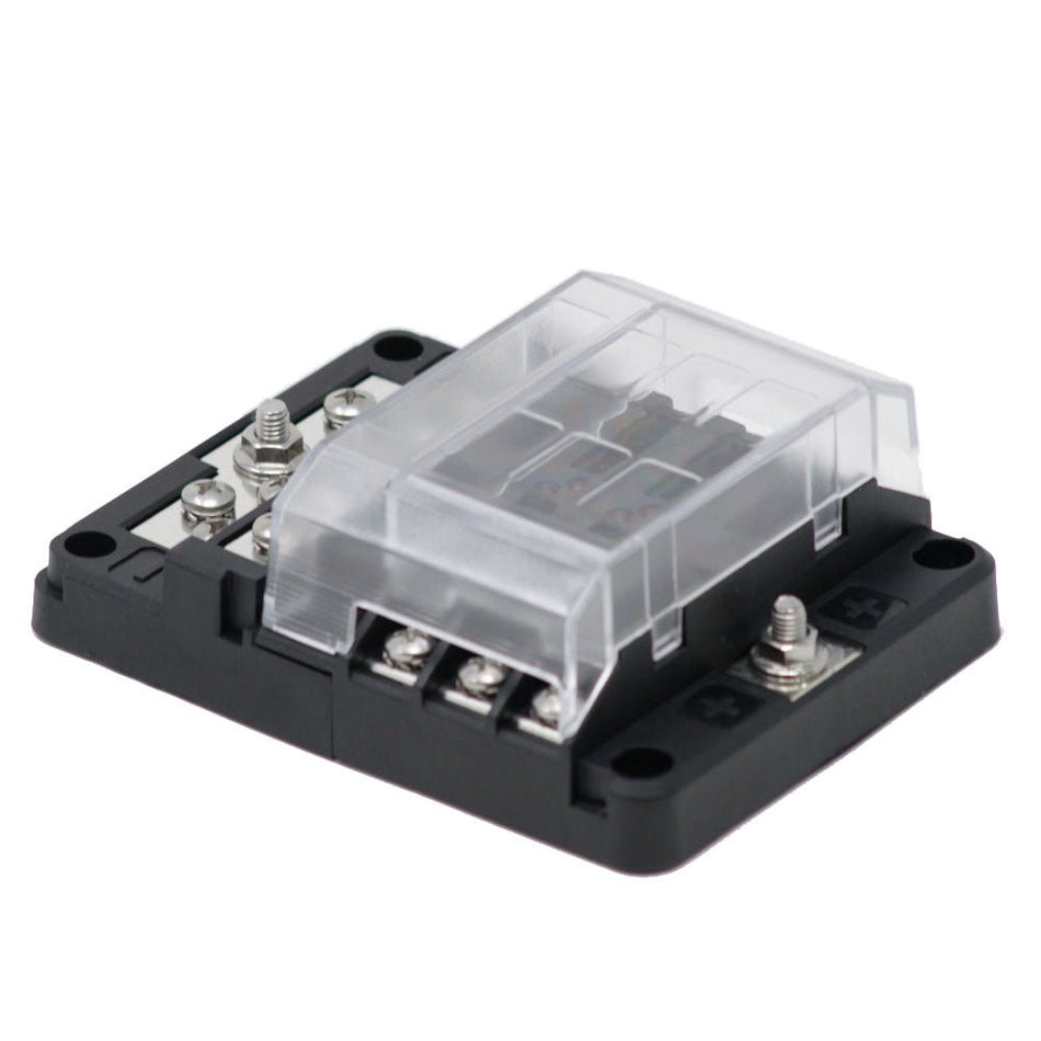 Egis RT Fuse Block 6 Position w/Ground & LED Indication - Get Tight Gear