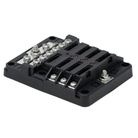 Egis RT Fuse Block 6 Position w/Ground & LED Indication - Get Tight Gear